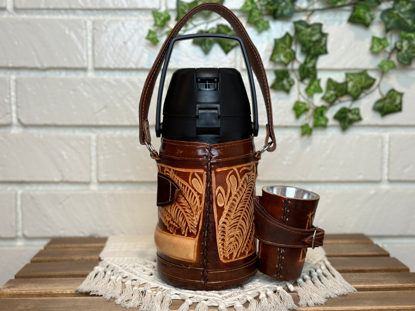 Mate & Tereré Set: Color Thermo | Guampa & Bombilla | Harp design | Yerba Mate