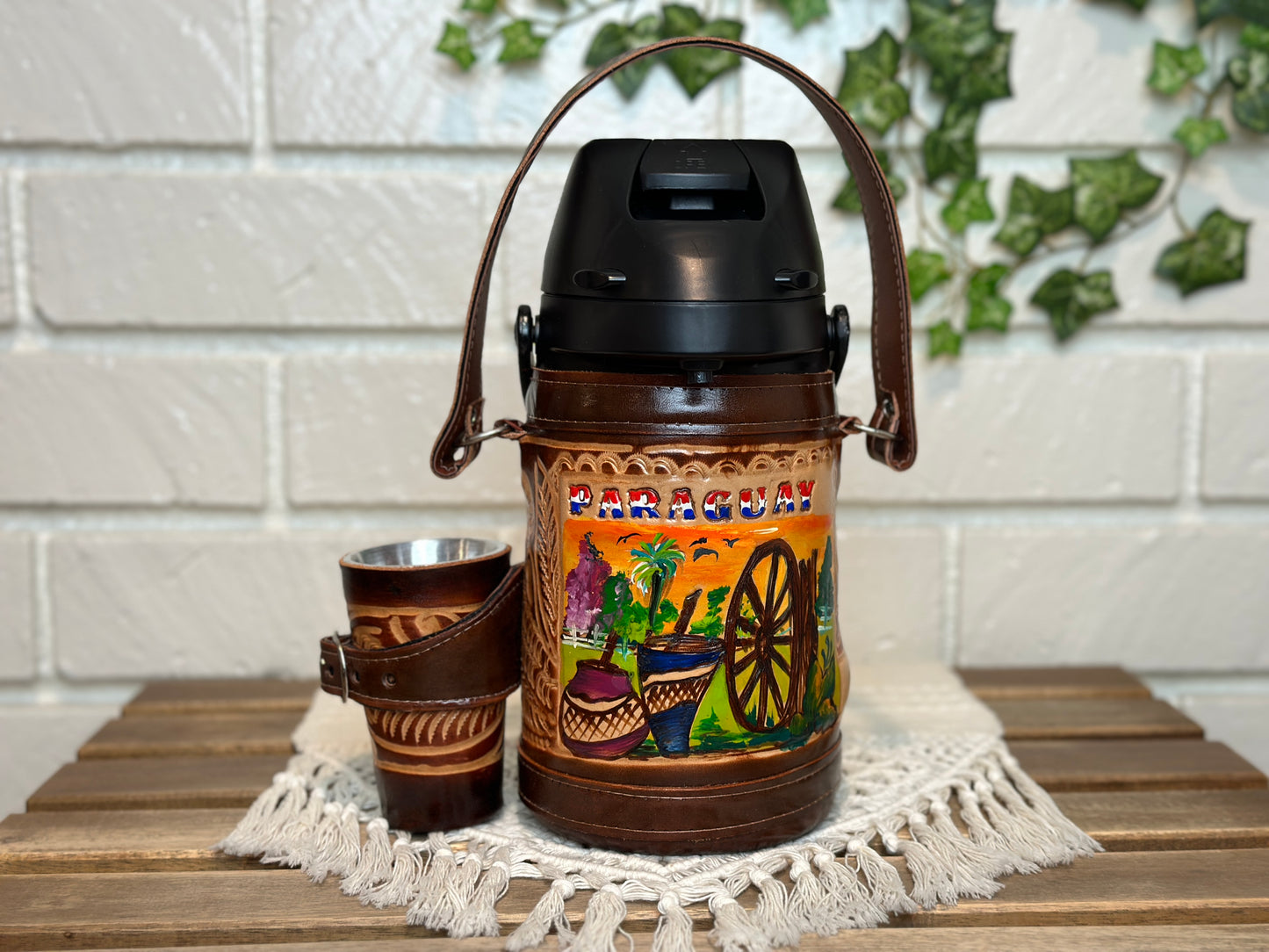 Mate & Tereré Set: Color Thermo | Guampa & Bombilla | Cup design | Yerba Mate
