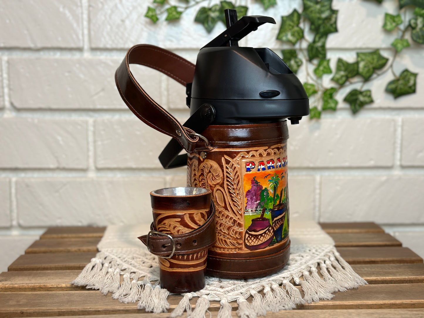 Mate & Tereré Set: Color Thermo | Guampa & Bombilla | Cup design | Yerba Mate