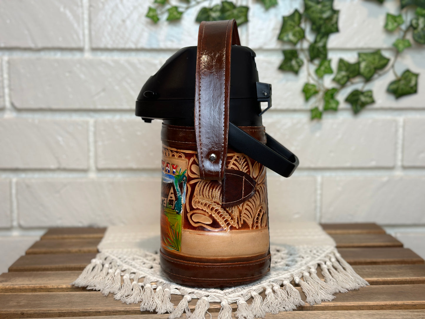 Mate & Tereré Set: Color Thermo | Guampa & Bombilla | Harp design | Yerba Mate