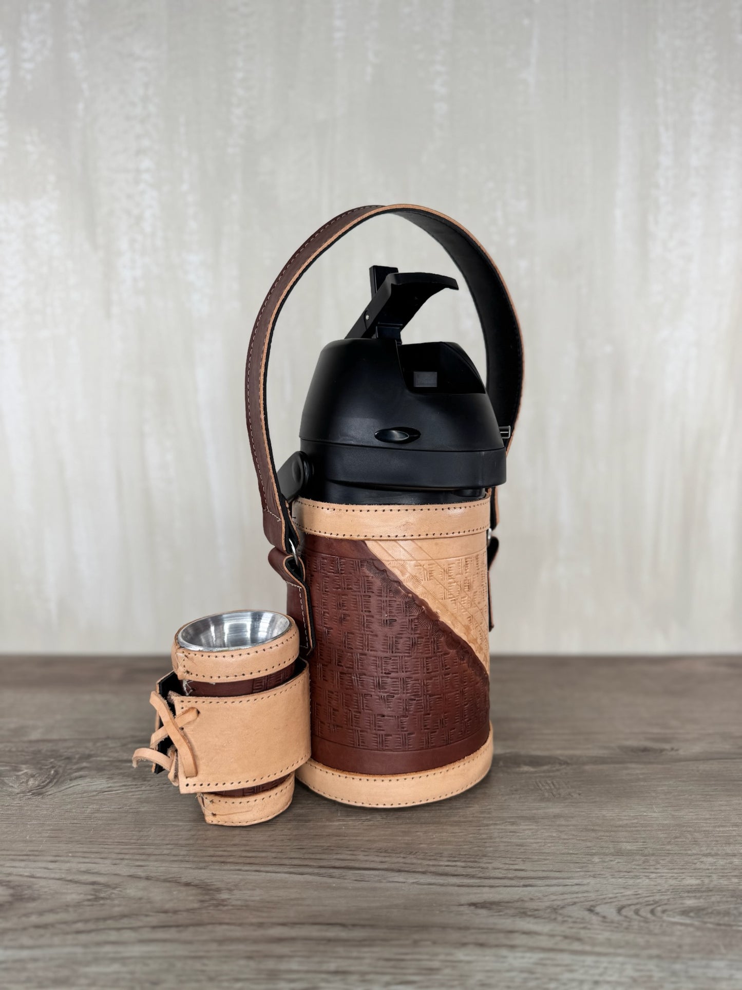 Mate & Tereré Set: Thermo, Guampa and Bombilla for Yerba Mate | Bi-color