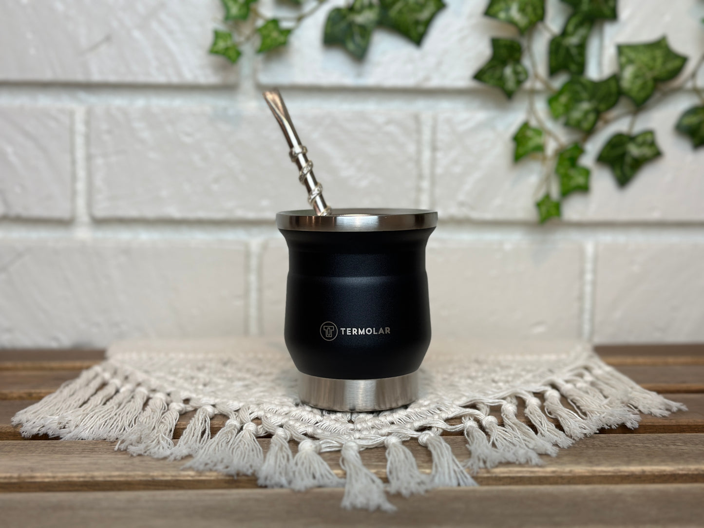 Termolar R-Evolucion Stainless Steel Flask, Yerba Mate Cup, Guampa, Mate Straw