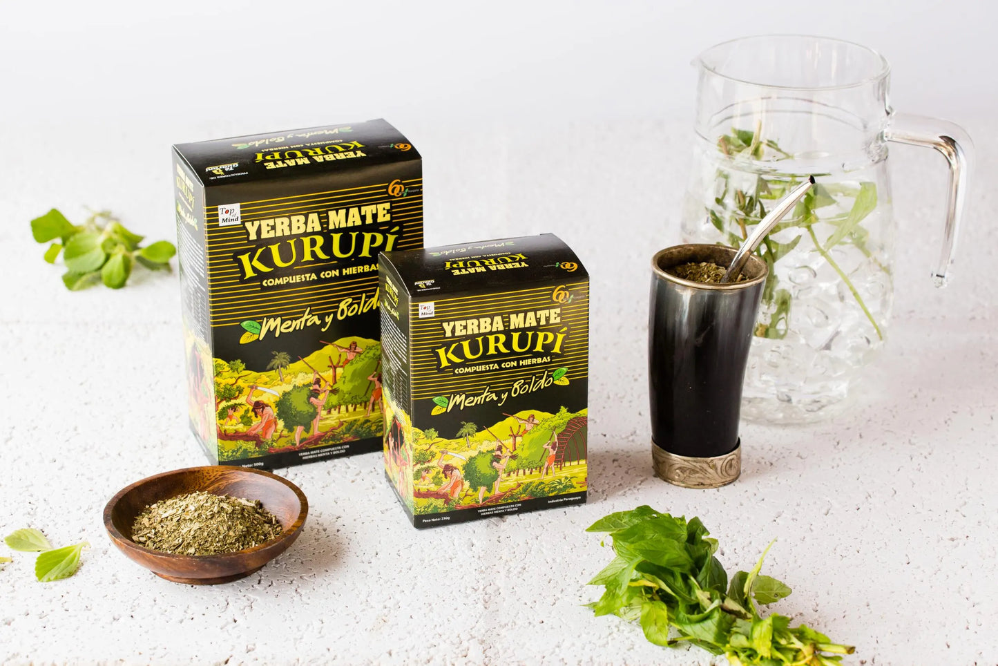 Yerba Mate Kurupi Mint & Boldo 500 g